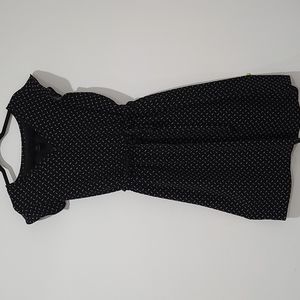 Black and white dress